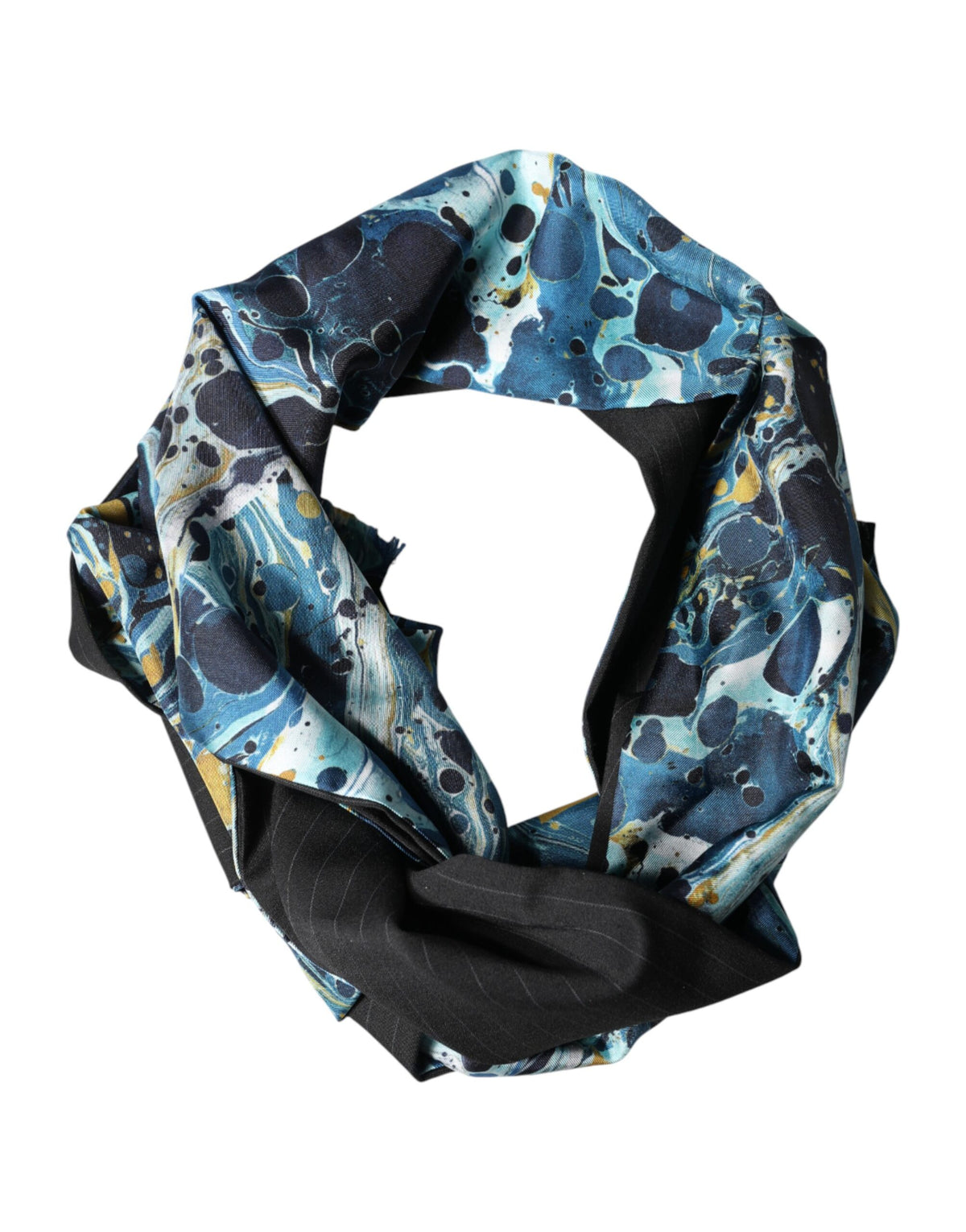 Foulard Dolce &amp; Gabbana multicolore effet marbre