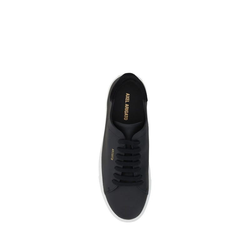 Axel Arigato Black Calf Leather Bos Taurus Low Top Sneakers