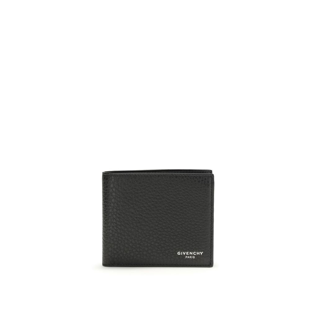 Portefeuille Givenchy en Cuir de Veau Noir Bos Taurus