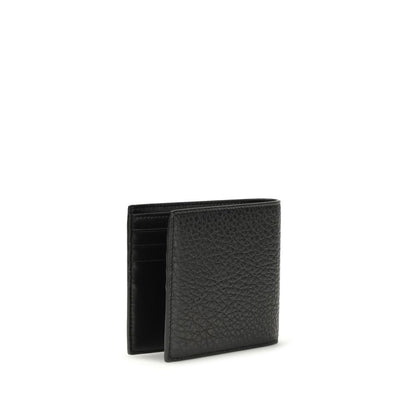 Portefeuille Givenchy Bos Taurus en cuir de veau noir