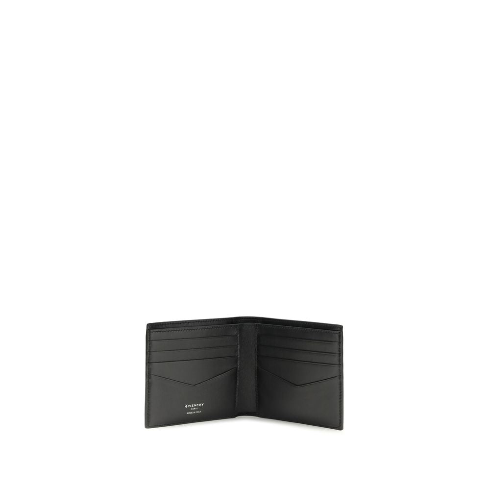 Portefeuille Givenchy en Cuir de Veau Noir Bos Taurus