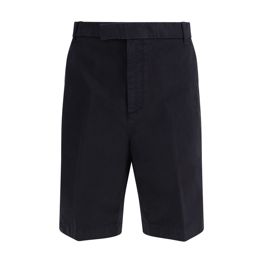 Thom Browne Bermuda Shorts en Polyester Bleu