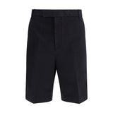 Thom Browne Bermuda Shorts en Polyester Bleu