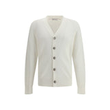 Brunello Cucinelli Cardigan en Coton Blanc