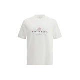 Brunello Cucinelli T-Shirt en Coton Blanc - Élégance Contemporaine