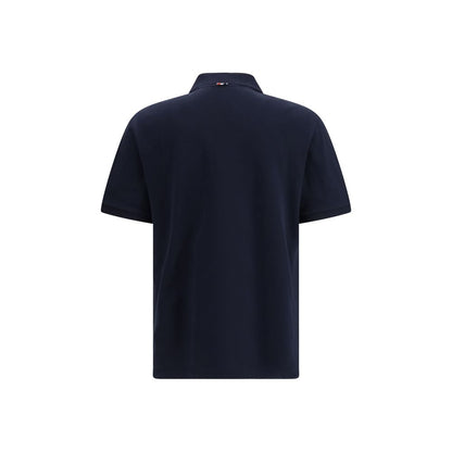 Thom Browne Blauw Katoenen Poloshirt