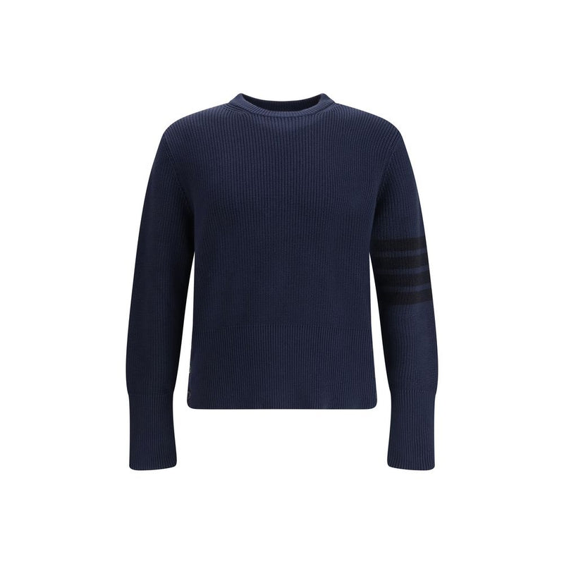 Thom Browne Blauwe Katoenen Sweatshirt