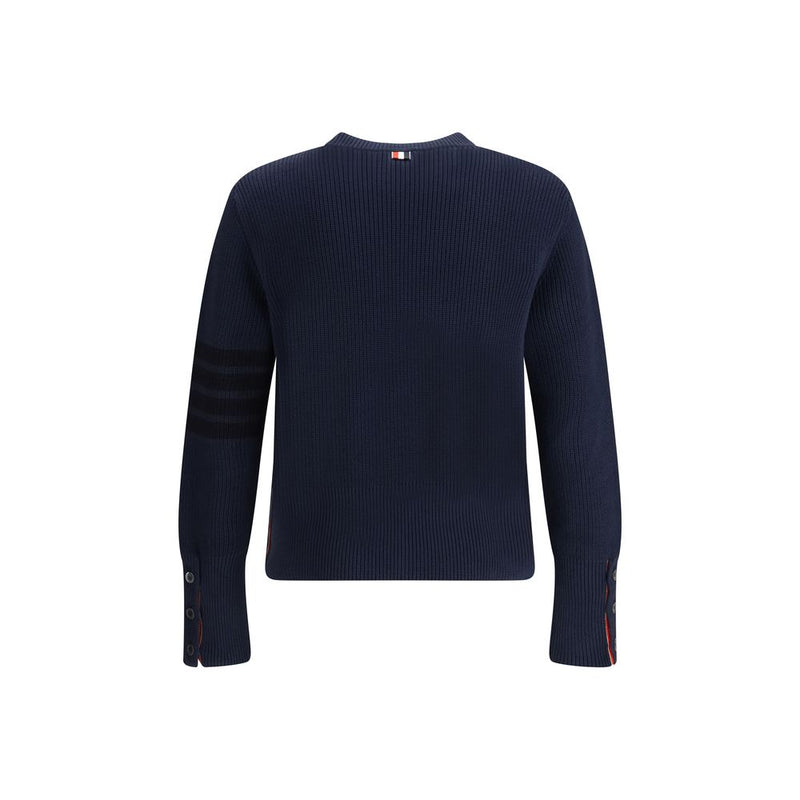 Thom Browne Blauwe Katoenen Sweatshirt