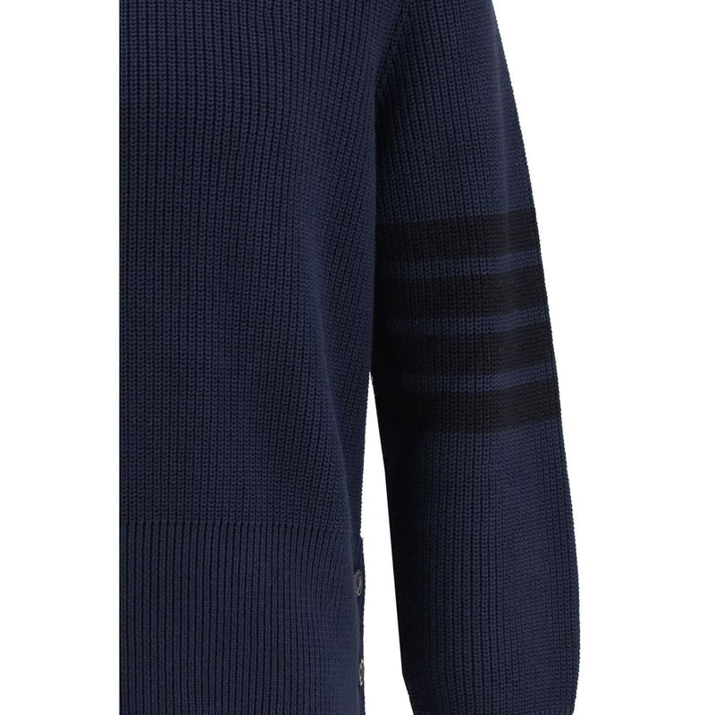 Thom Browne Blauwe Katoenen Sweatshirt