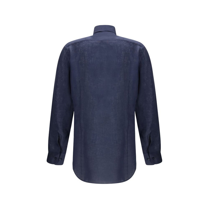 Chemise en Denim Bleue Etro - Élégance Décontractée