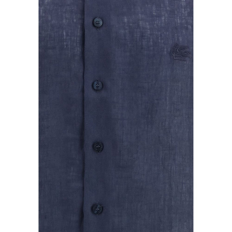 Chemise en Denim Bleue Etro - Élégance Décontractée