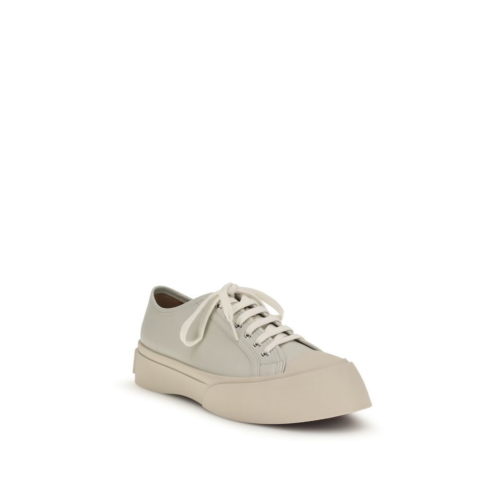 Marni White Napa Leather Pablo Sneakers - Élégance et Confort