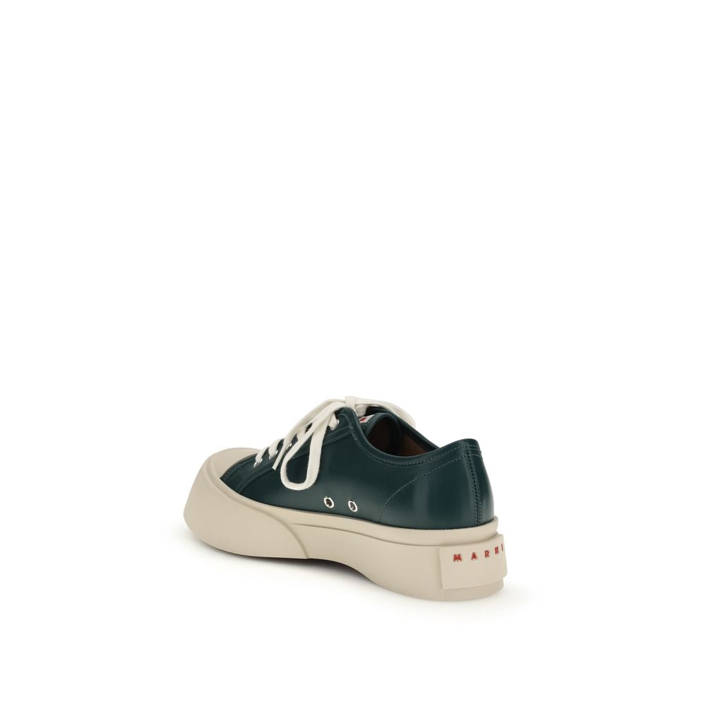 Marni Black Napa Leather Chunky Sneakers - Élégance et Confort