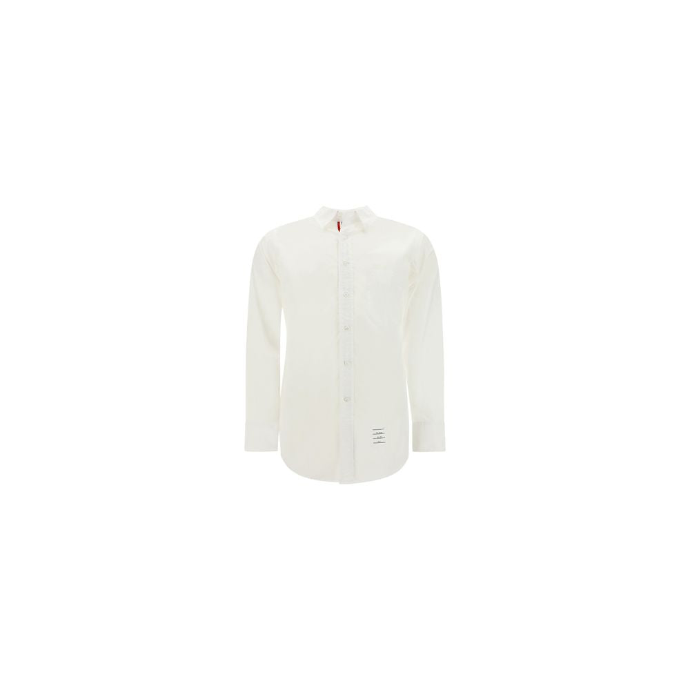 Chemise en Coton Blanche Thom Browne - Modèle Classique