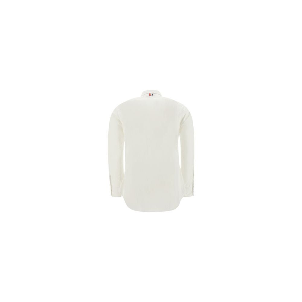 Chemise en Coton Blanche Thom Browne - Modèle Classique