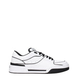Dolce & Gabbana White Leather Sneakers for Men