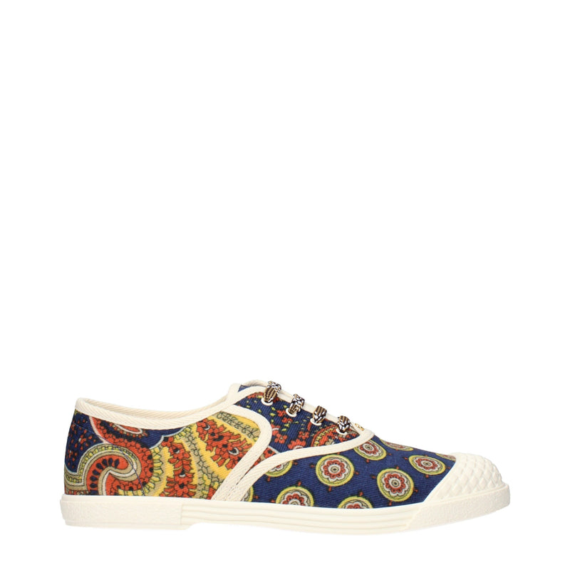 Valentino Garavani Multicolor Fabric Low Top Sneakers for Men