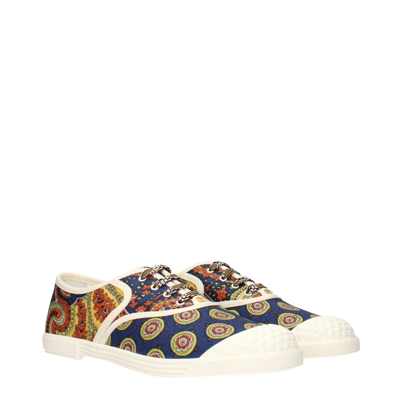 Valentino Garavani Multicolor Fabric Low Top Sneakers for Men