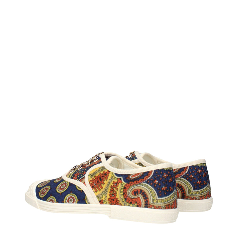 Valentino Garavani Multicolor Fabric Low Top Sneakers for Men