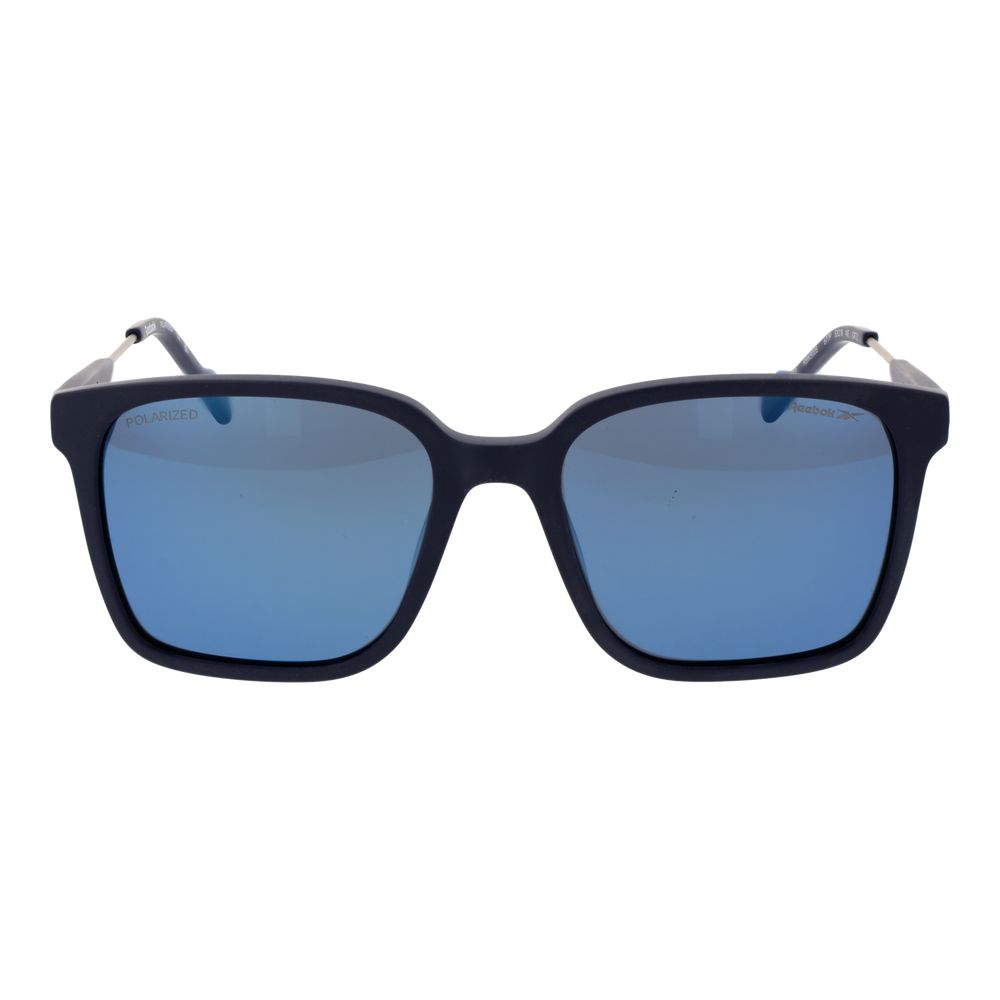 Lunettes de soleil Reebok en plastique bleu