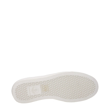 Baskets basses Moncler en cuir marron