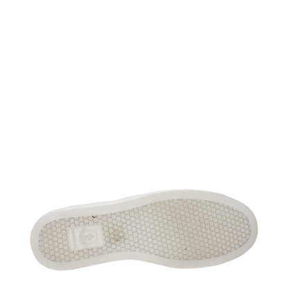 Baskets basses Moncler en cuir bleu