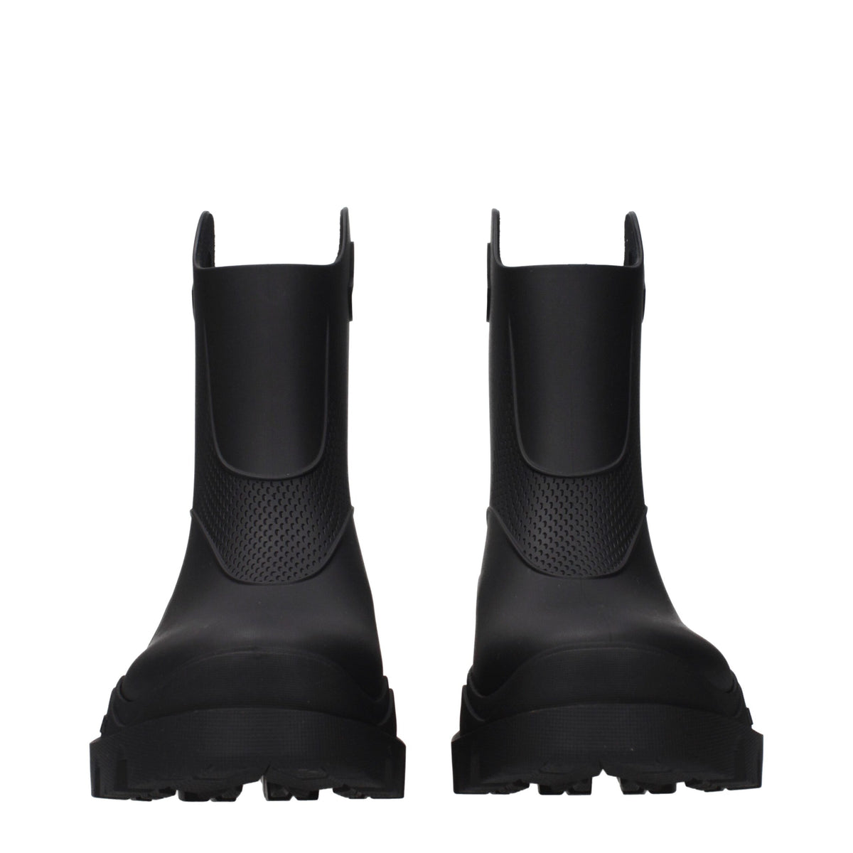 Moncler Black Cotton Ankle Boots - Luxe et Confort