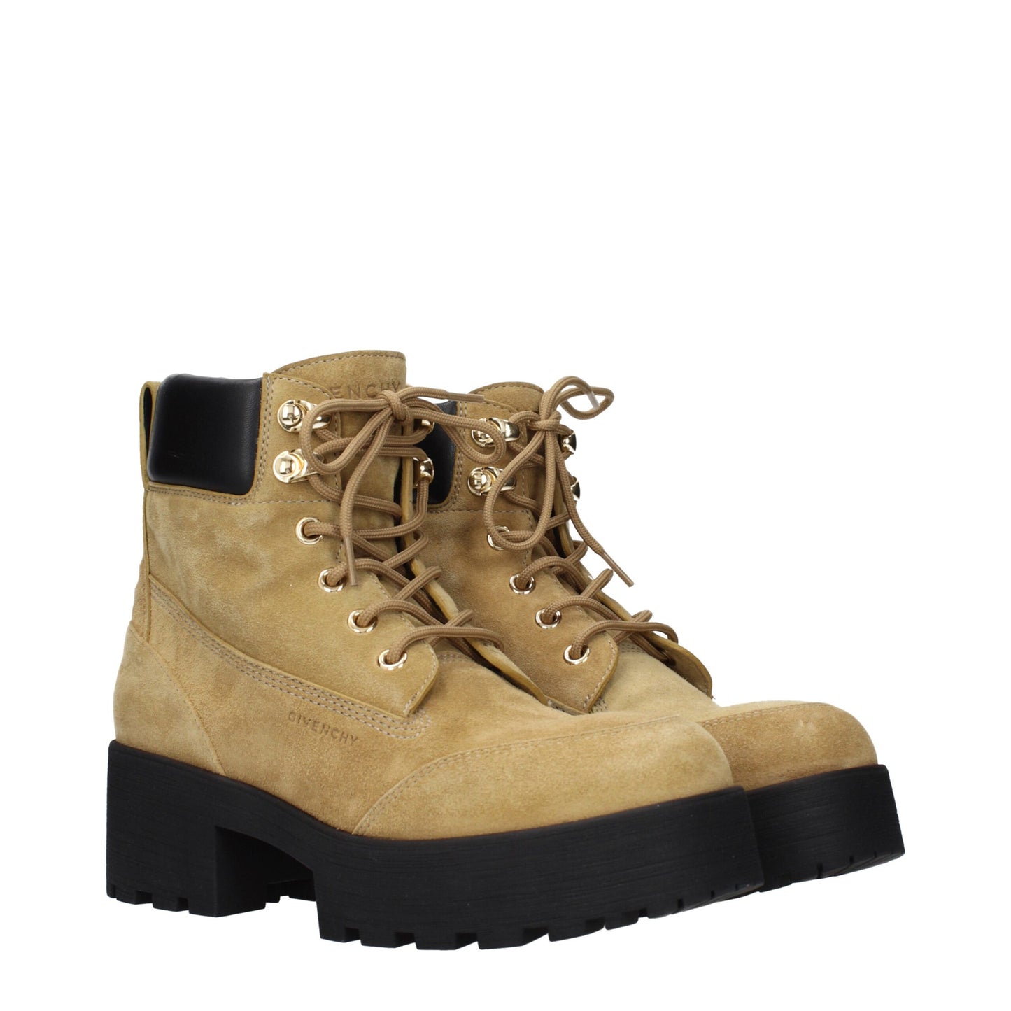 Bottines Givenchy en cuir marron