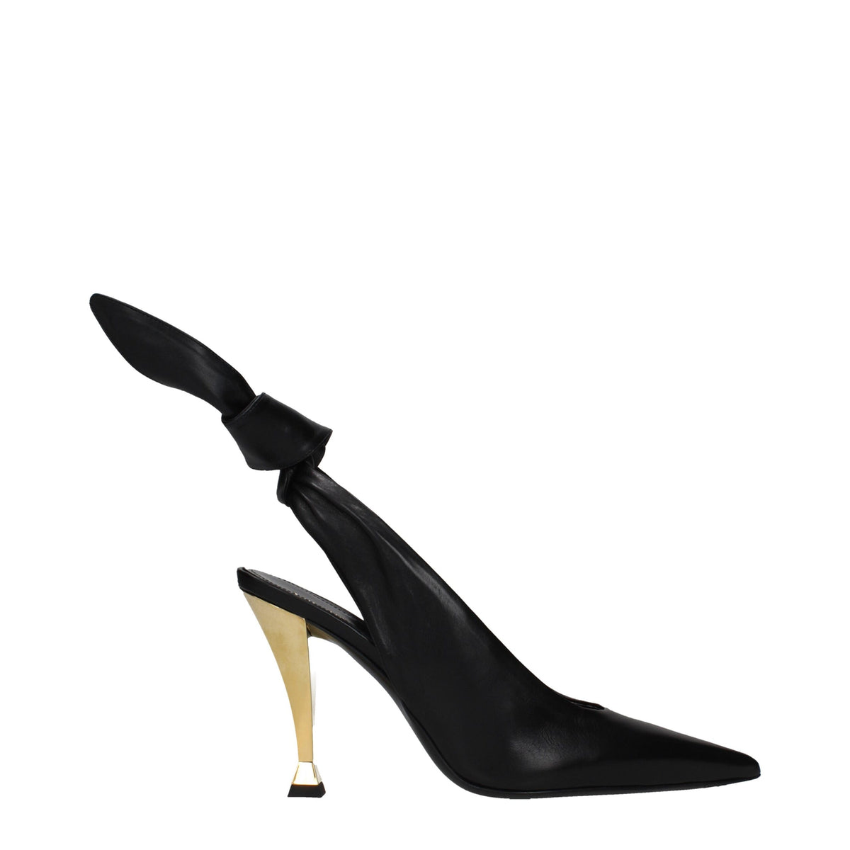 Givenchy Black Leather Pumps - Élégance et Confort pour Femmes