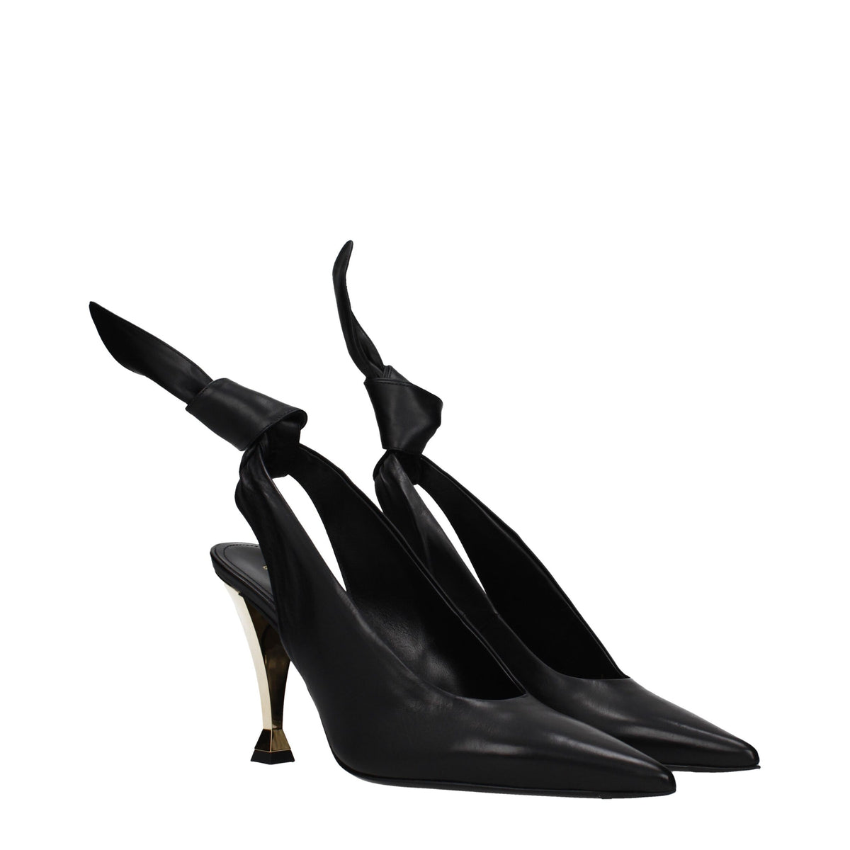 Givenchy Black Leather Pumps - Élégance et Confort pour Femmes