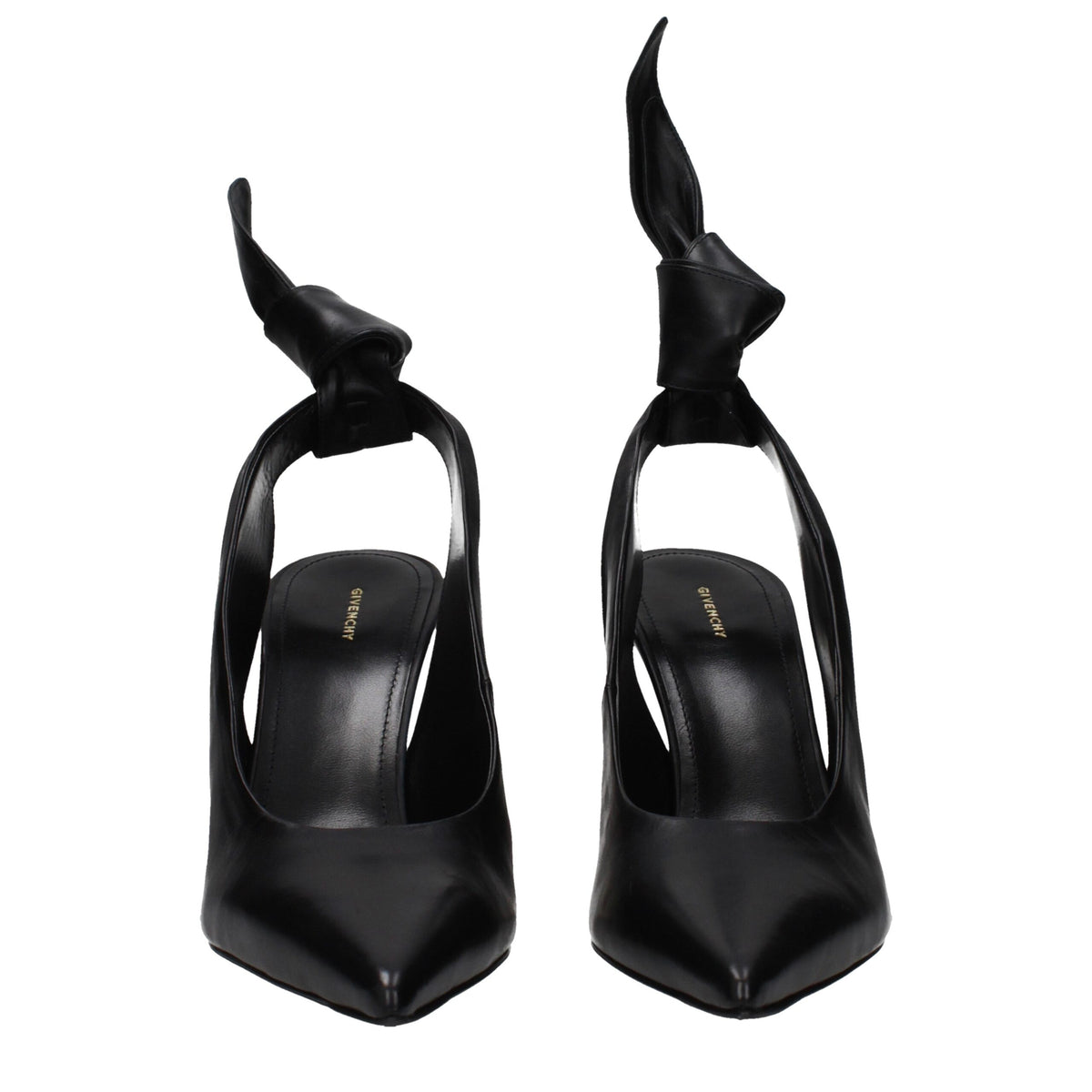 Givenchy Black Leather Pumps - Élégance et Confort pour Femmes