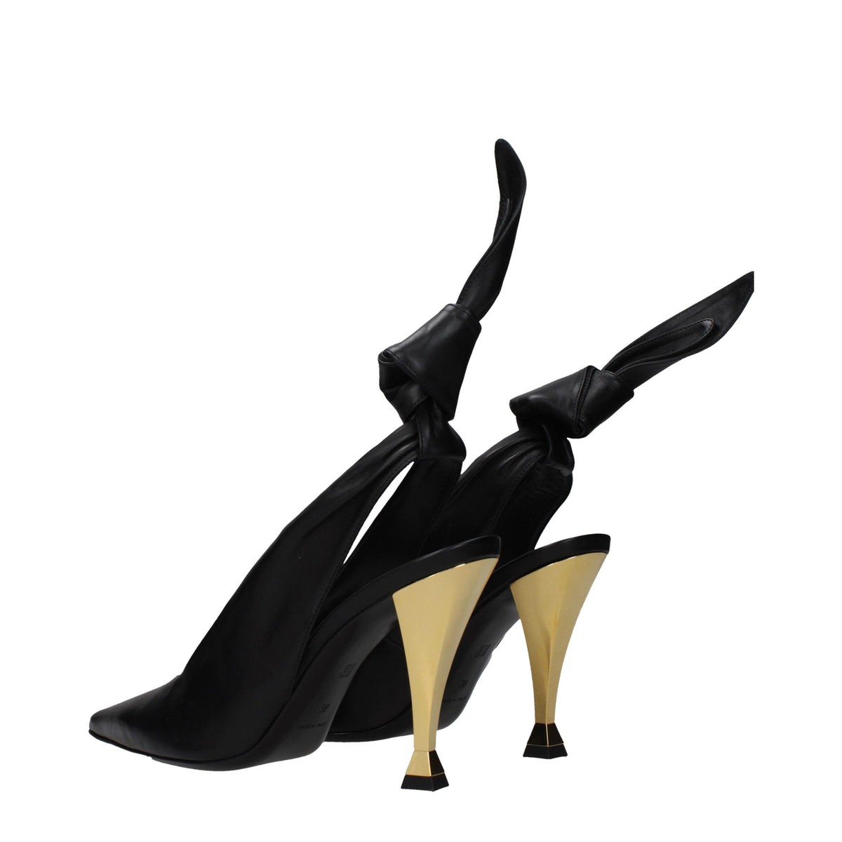 Givenchy Black Leather Pumps - Élégance et Confort pour Femmes