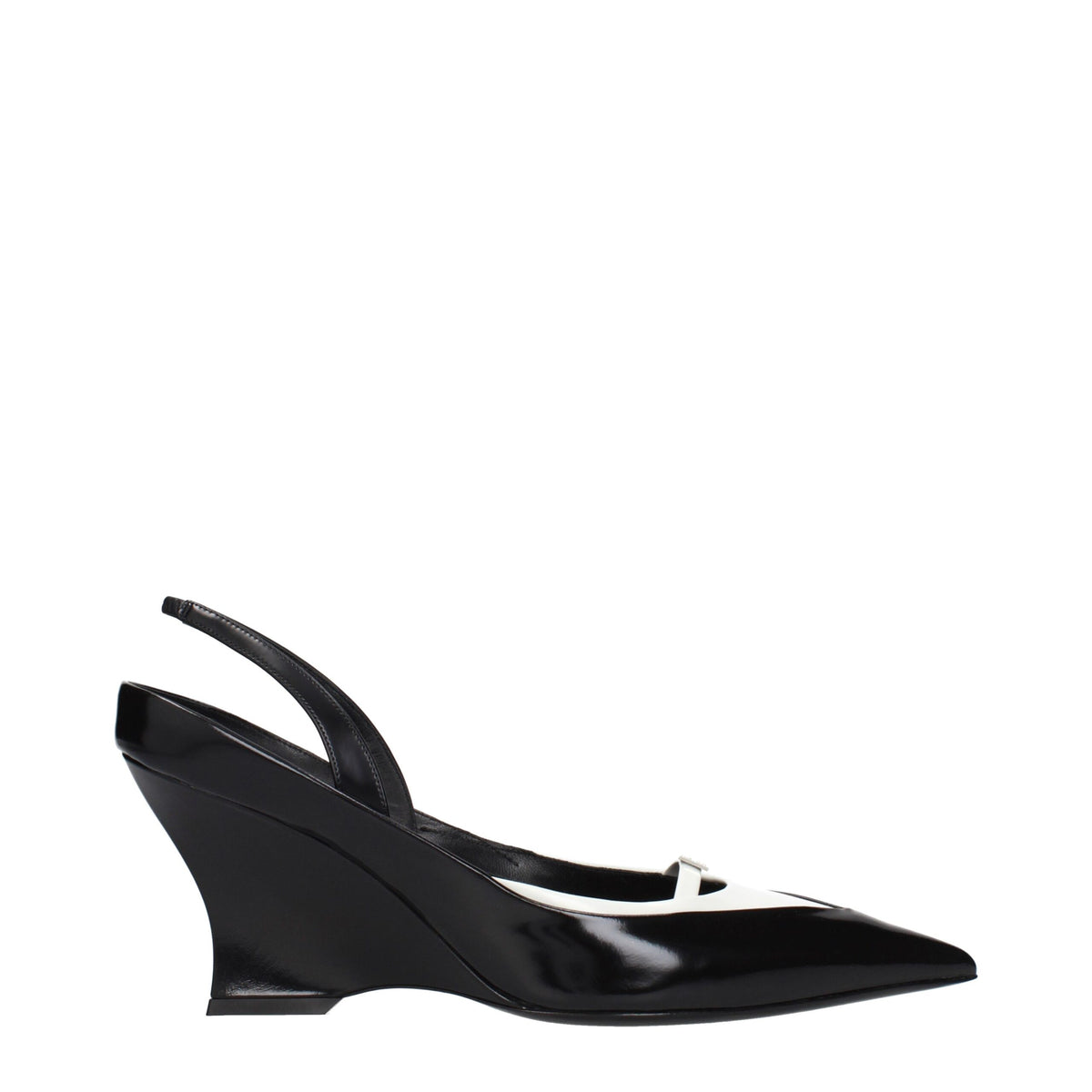 Sandales à Talons Wedge en Cuir Noir Givenchy - Élégance et Confort