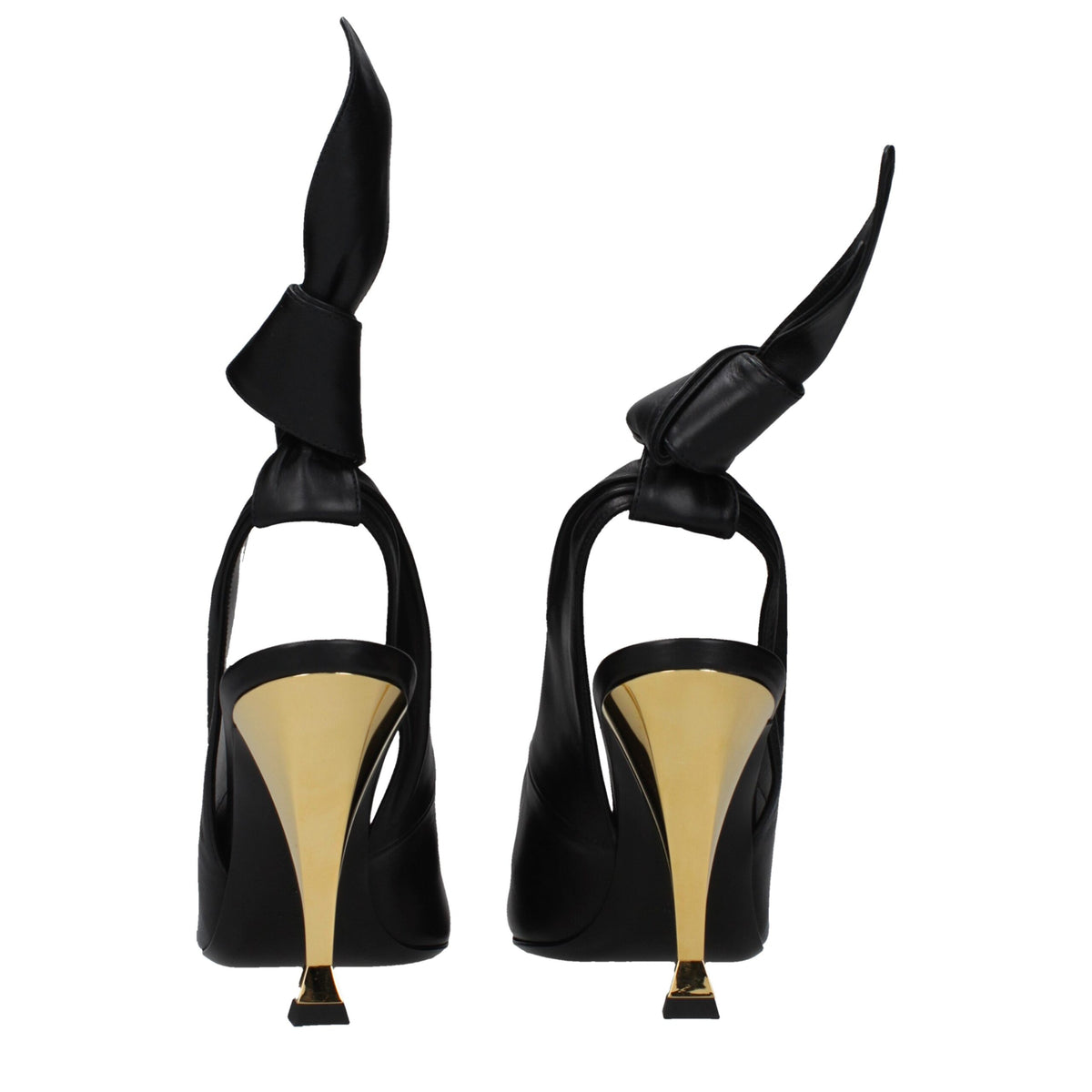 Givenchy Black Leather Pumps - Élégance et Confort pour Femmes
