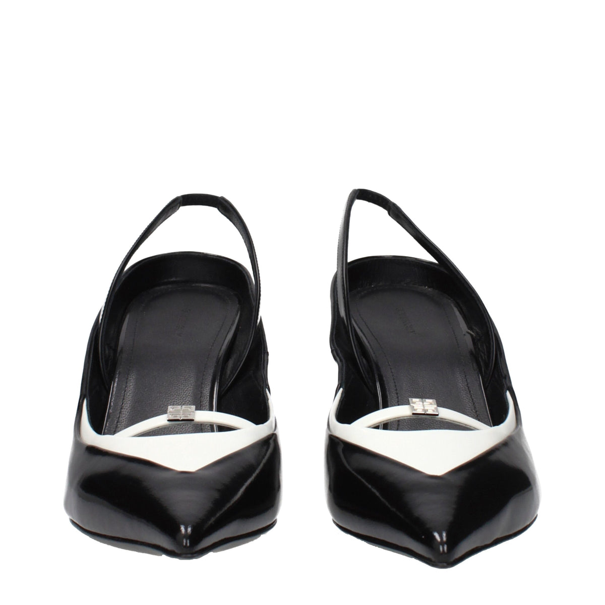 Sandales à Talons Wedge en Cuir Noir Givenchy - Élégance et Confort