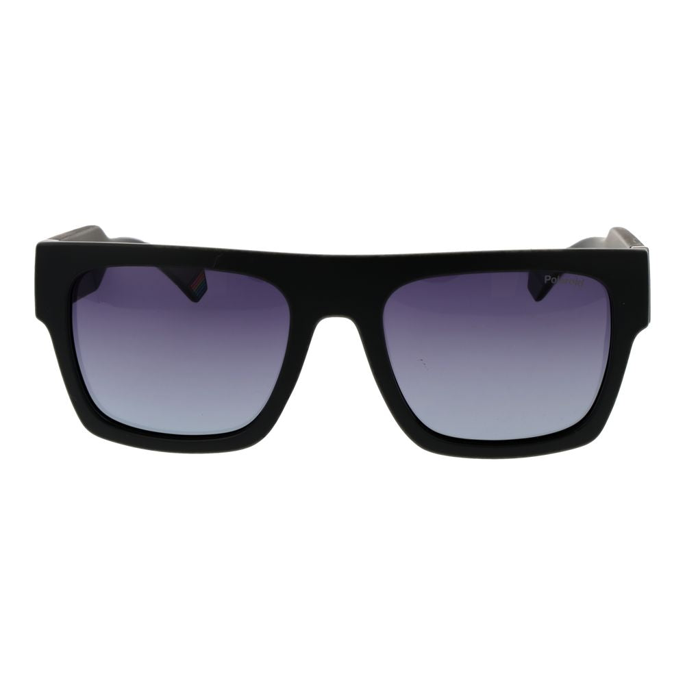 Lunettes de soleil Polaroid en plastique noir