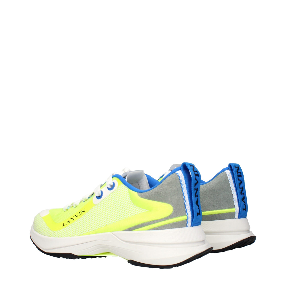 Lanvin Yellow Fabric Athletic Sneakers - Luxe & Confortables
