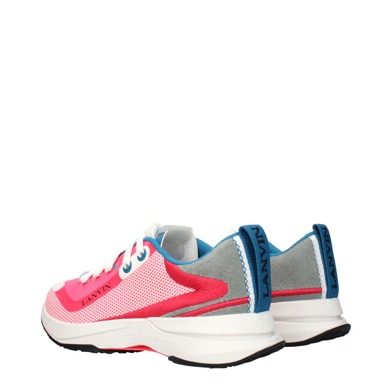 Lanvin Pink Fabric Athletic Sneakers - Stylish Comfort