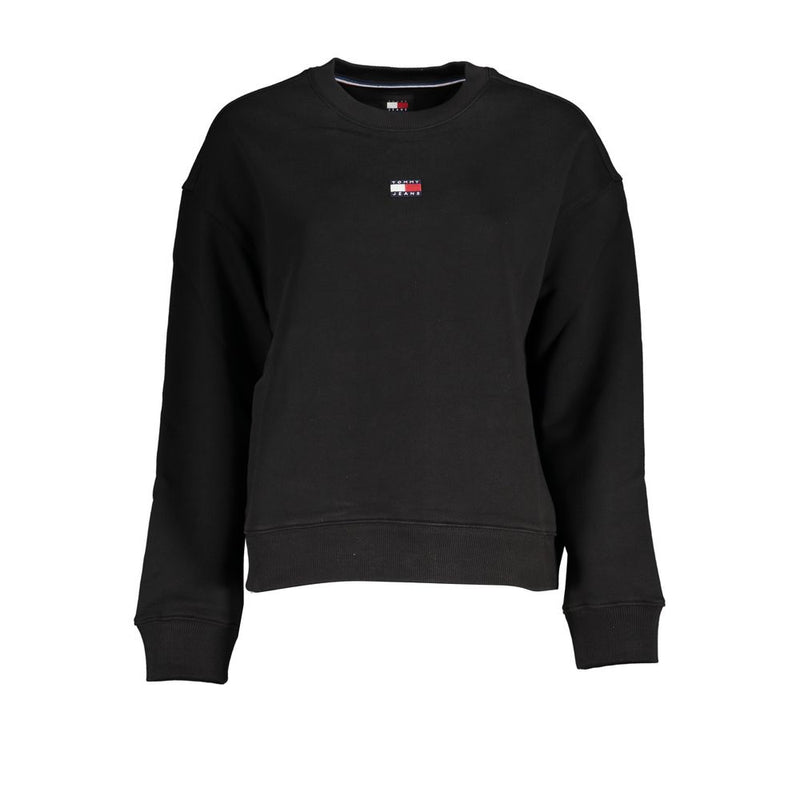 Sweat-shirt Tommy Hilfiger en coton noir pour homme