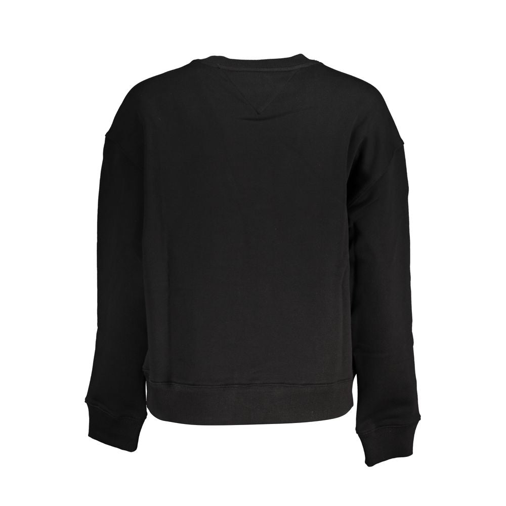 Sweat-shirt Tommy Hilfiger en coton noir pour homme