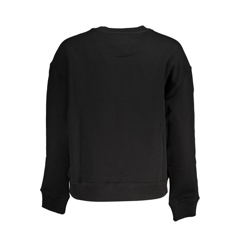 Sweat-shirt Tommy Hilfiger en coton noir pour homme