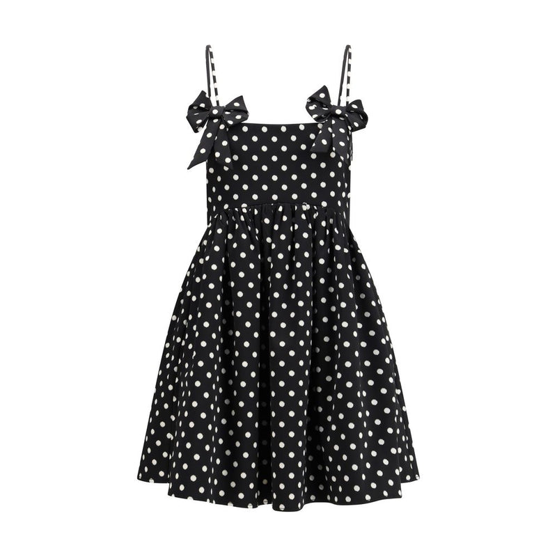 Ganni Multicolor Recycled Polyester Casual Dress