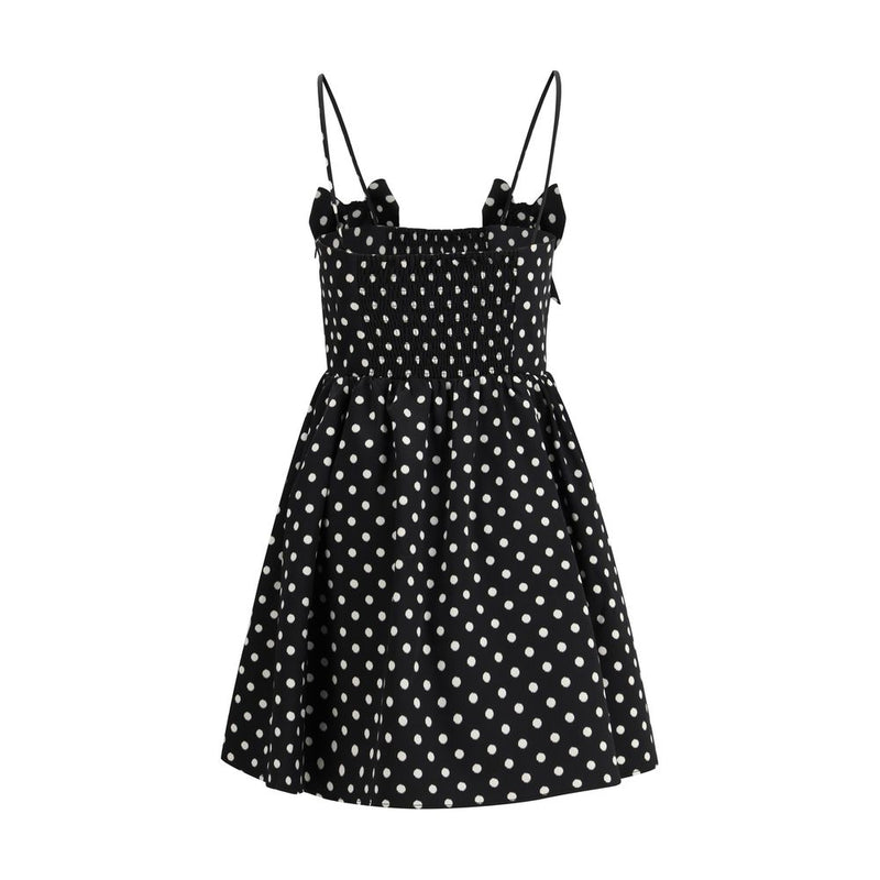 Ganni Multicolor Recycled Polyester Casual Dress