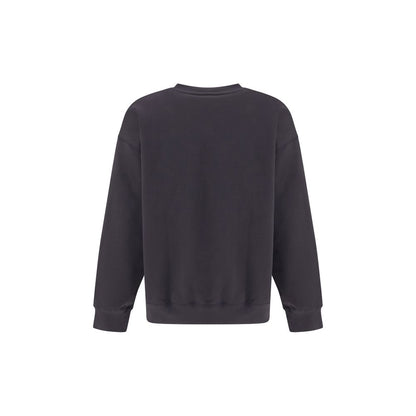 Sweat-shirt Ganni en coton noir