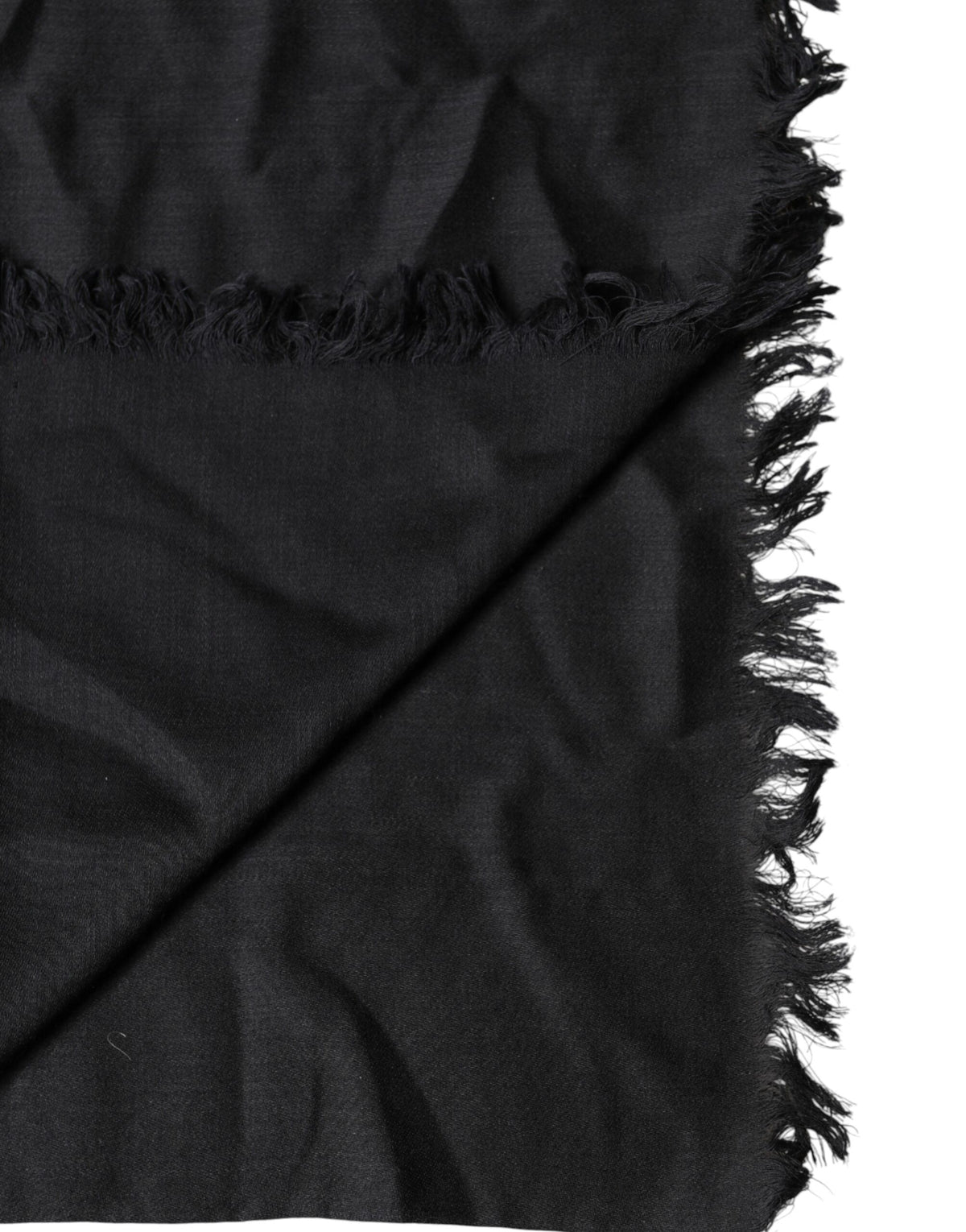 Dolce &amp; Gabbana Étole en dentelle noire, châle, écharpe 