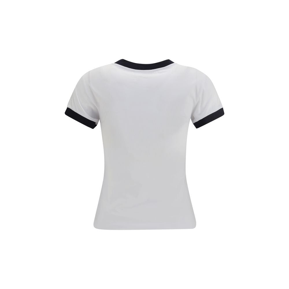 T-shirt Ganni en coton blanc