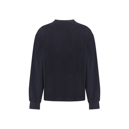 Sweat-shirt Ganni en coton noir