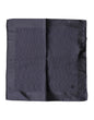 Dolce & Gabbana Blue Logo Silk Men Square Handkerchief Scarf