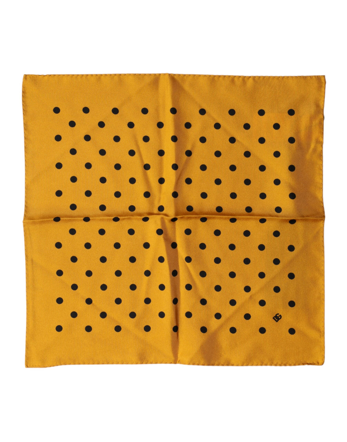 Foulard carré Dolce &amp; Gabbana à pois orange