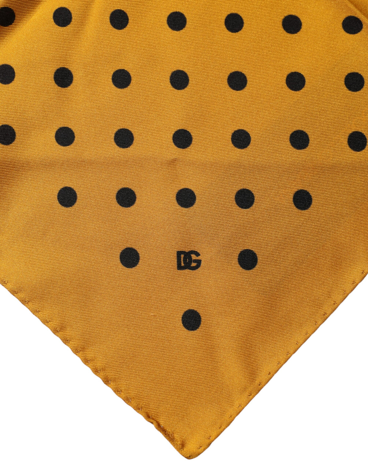 Foulard carré Dolce &amp; Gabbana à pois orange